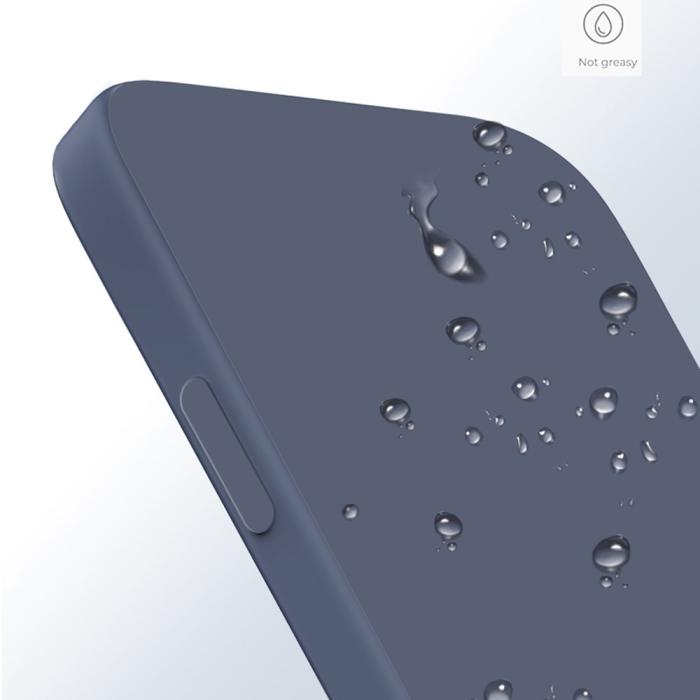 Bild 3,  iPhone 15 Plus Skal Gummerad TPU Röd