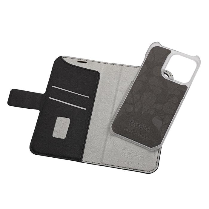 Bild 4, Onsala ONSALA iPhone 13 Pro 2in1 Magnet Fodral / Skal Midnight Black
