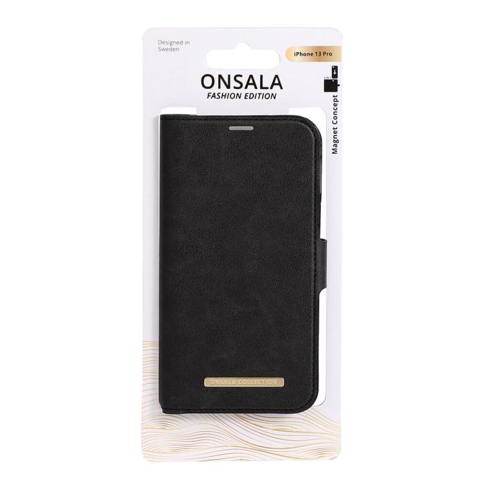 Bild 2, Onsala ONSALA iPhone 13 Pro 2in1 Magnet Fodral / Skal Midnight Black
