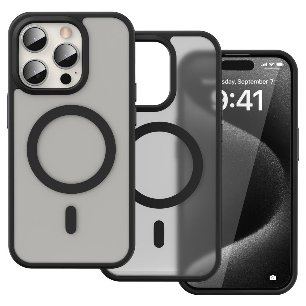 ColorPop ColorPop iPhone 15 Pro Skal CH MagSafe Matt Svart
