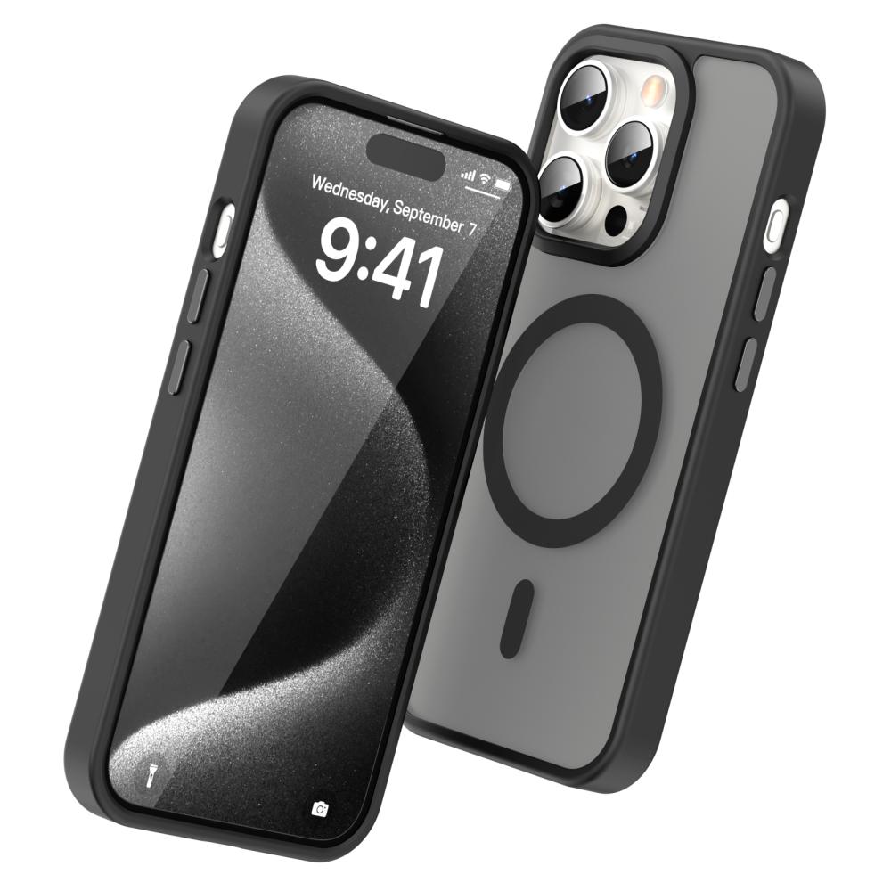 ColorPop ColorPop iPhone 15 Pro Skal CH MagSafe Matt Svart
