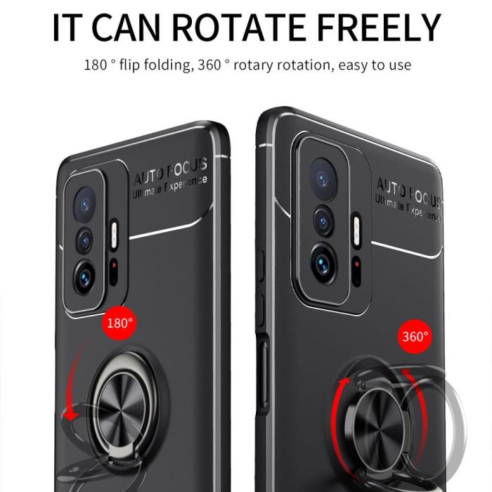 Bild 3,  Xiaomi 11T / 11T Pro Skal Ring Blå