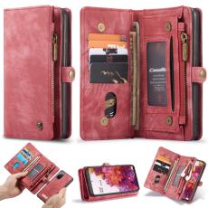 CASEME Samsung Galaxy S20 FE - CASEME 2-i-1 Magnet Skal/Fodral - R&ouml;d