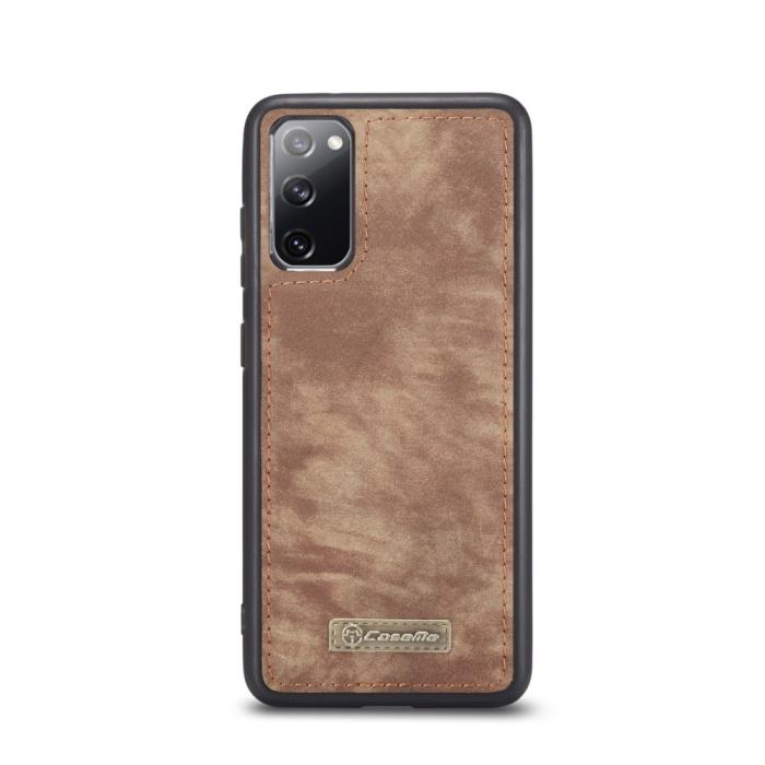 Bild 5, CASEME Samsung Galaxy S20 FE - CASEME 2-i-1 Magnet Skal/Fodral - Brun