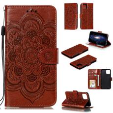  iPhone 11 Pro - Pl&aring;nboksfodral Mandala - Brun