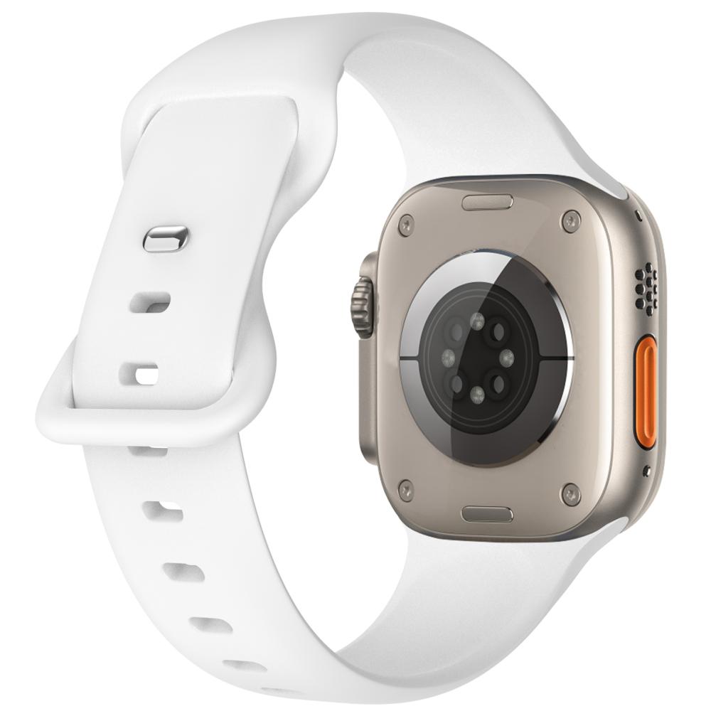 ColorPop Silikon Armband Butterfly Apple Watch 42/41/40/38 mm (S/M) Vit