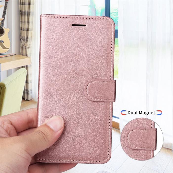 Bild 6,  Xiaomi Redmi A5 Fodral Läder Roséguld