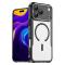  iPhone 17 Pro Max Skal MagSafe Kolfiber Textur Svart