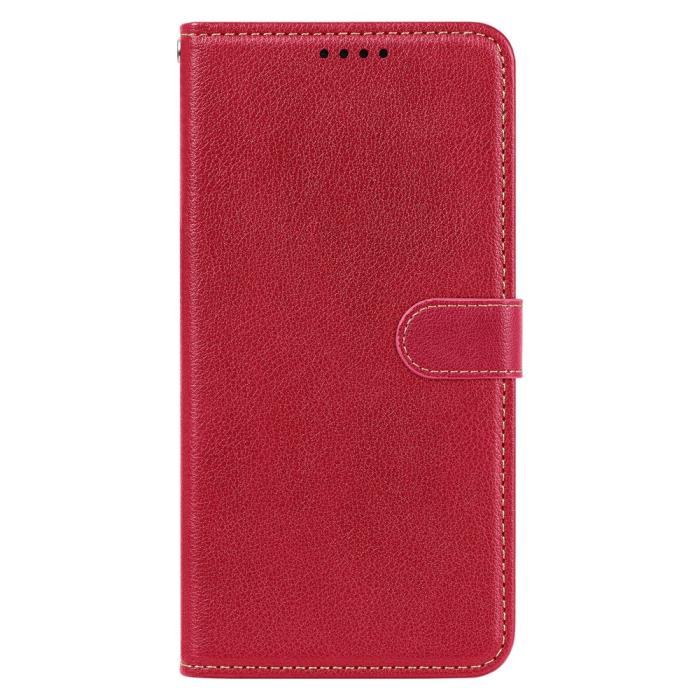 Bild 5,  Samsung Galaxy A27 Plånboksfodral Läder Röd