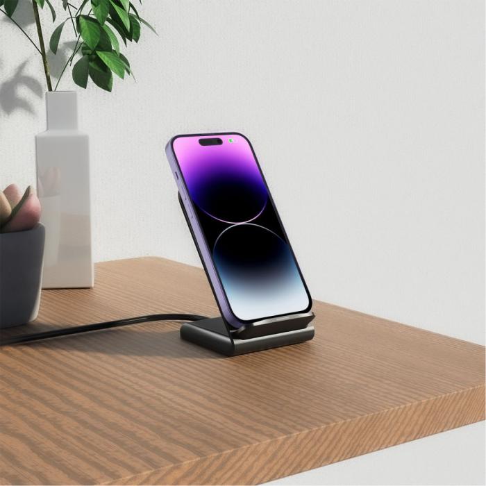 Bild 6, Tech-Protect Tech-Protect 15W Qi Trådlös Snabbladdare Svart