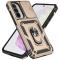  Samsung Galaxy A56 5G/A36 5G Skal CamShield Ring Hybrid Guld