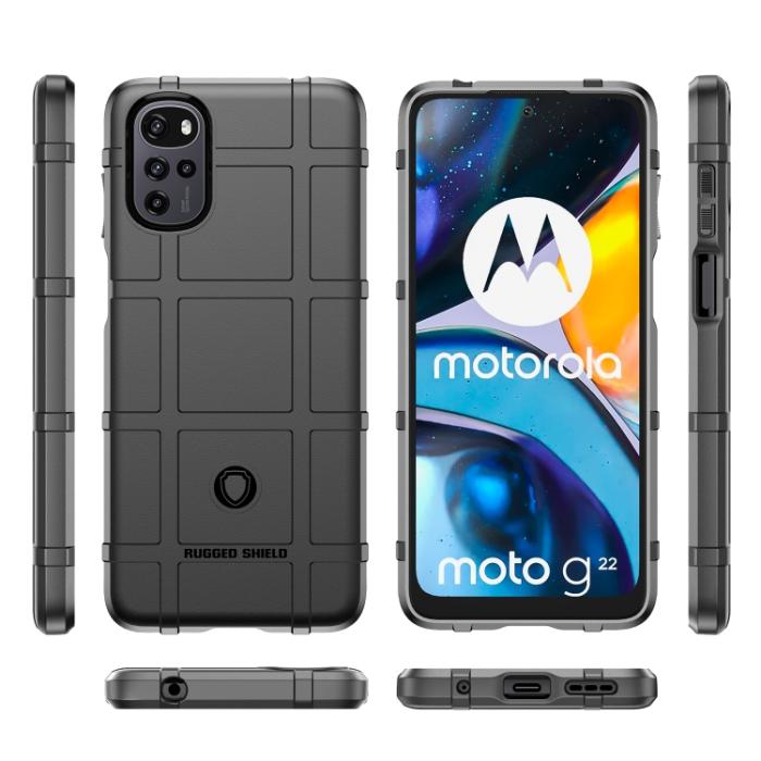 Bild 2,  Motorola Moto G22 Skal Robust Svart