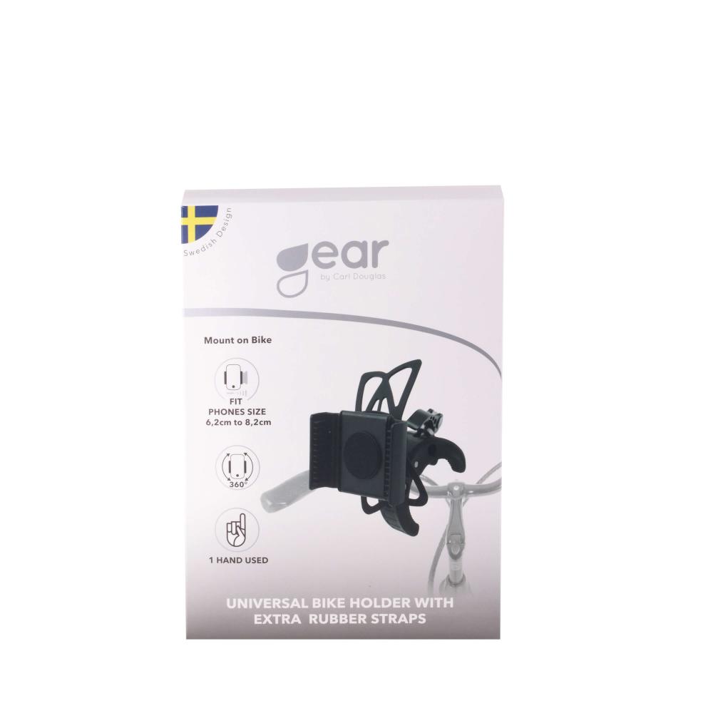 Gear GEAR Mobilhållare 360 monteras på cykelstyre Svart