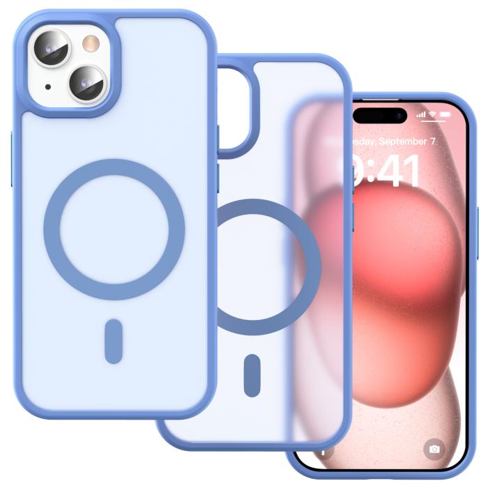 Bild 2, ColorPop ColorPop iPhone 15 Skal CH MagSafe Matt Ljus Lila