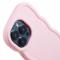  iPhone 14 Pro Mobilskal Wavy Ljus Rosa