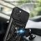  iPhone 15 Plus Skal CamShield Hybrid Ring Röd
