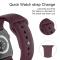 ColorPop Apple Watch 38/40/41/42 mm Silikon Armband (S/M) Vinröd