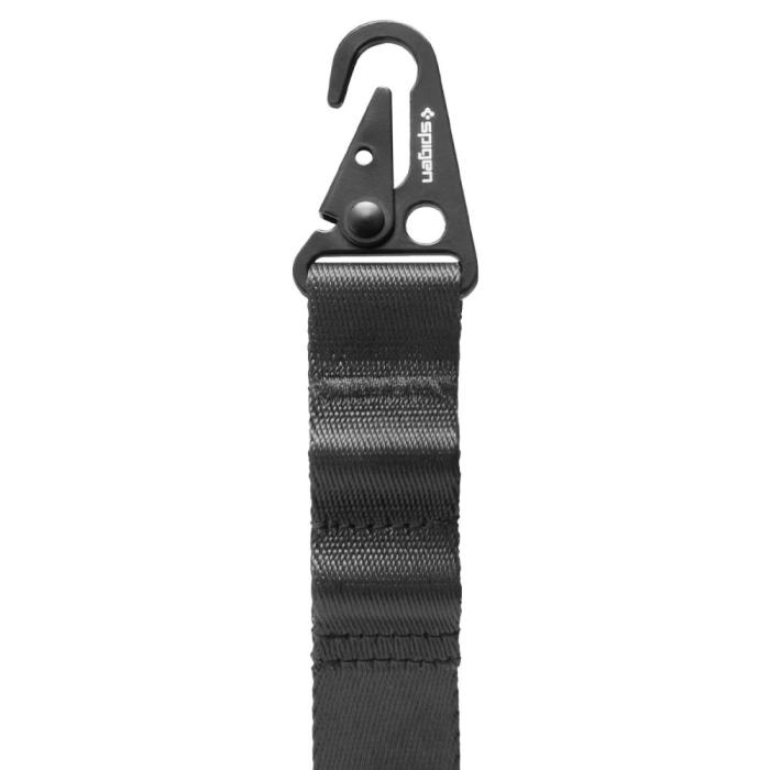 Bild 5, Spigen Spigen Universalt Mobilsnöre Lanyard Strap Crossbody Svart