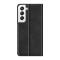  Samsung Galaxy S22 Plus Fodral Flip Silkeslent Svart