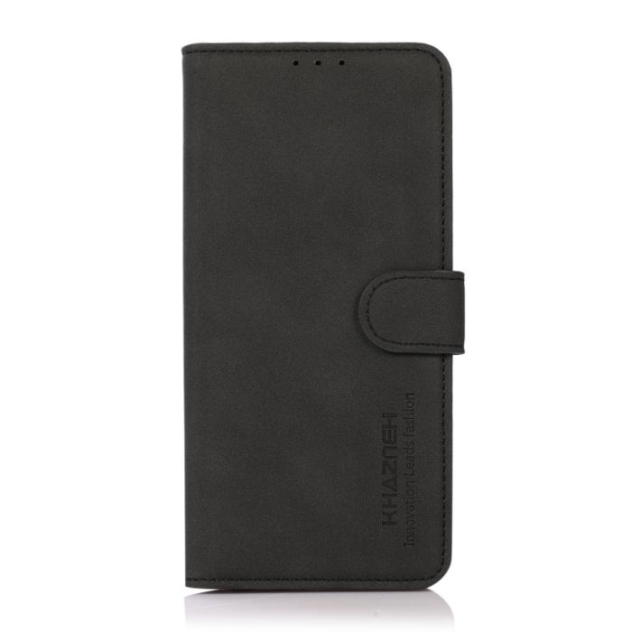 Bild 2, KHAZNEH KHAZNEH Motorola Moto G73 5G Fodral Matt Läder Svart