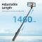 Tech-Protect Tech-Protect 146 cm Bluetooth Selfiestick Tripod Svart