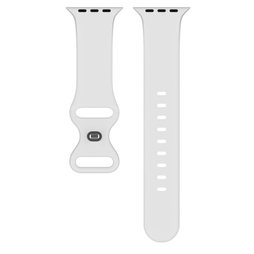ColorPop Silikon Armband Butterfly Apple Watch 42/44/45/46/49 mm (S/M) Vit