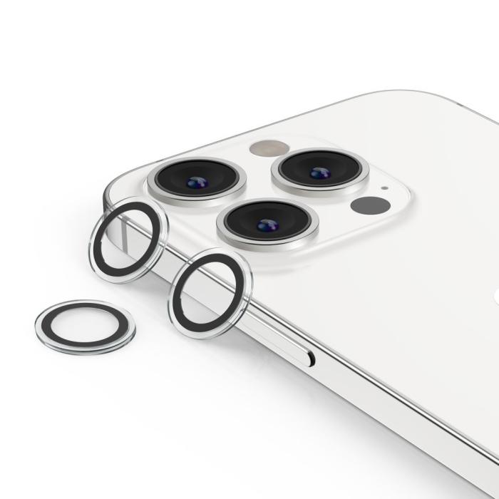 Bild 3, ESR ESR iPhone 14 Pro / 14 Pro Max Linsskydd Härdat Glas Svart