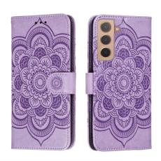  Samsung Galaxy S22 Fodral Sun Mandala L&auml;der Lila