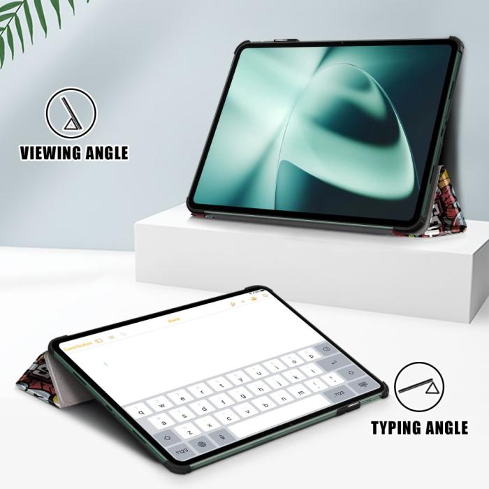 Bild 3,  OnePlus Pad Fodral Tri-Fold Graffiti