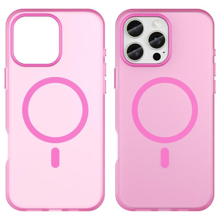 Bild 2,  iPhone 16 Pro Max Skal MagSafe Slim Matt Rosa