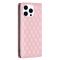 BINFEN BINFEN iPhone 15 Pro Fodral Diamond Flip Läder Rosa