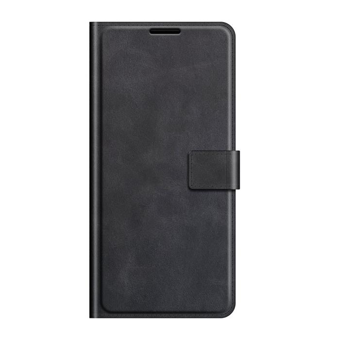 Bild 2,  Xiaomi Redmi 10 Fodral Solid Läder Svart