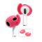  Silikonskydd För AirPods 3 Transparent