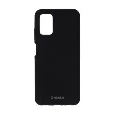 Onsala ONSALA Samsung Galaxy A03s Mobilskal Silikon Svart