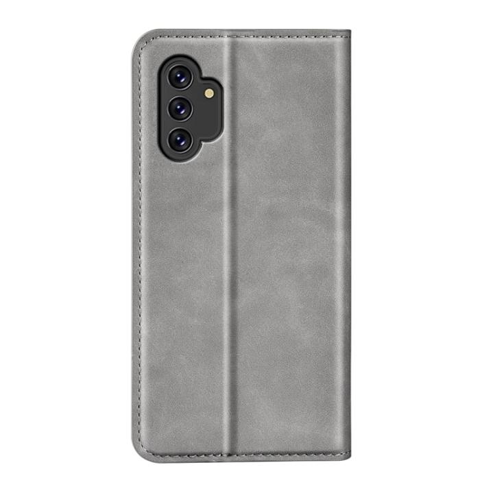 Bild 3,  Samsung Galaxy A13 4G Fodral Flip Grå