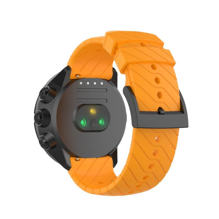 Bild 2,  Silikon Armband (24mm) Gul