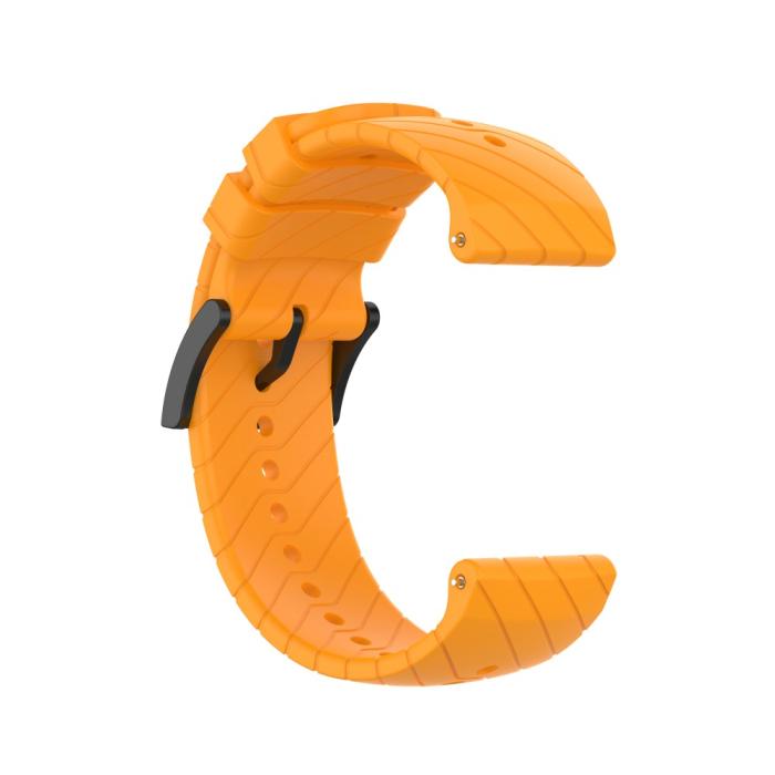 Bild 3,  Silikon Armband (24mm) Gul
