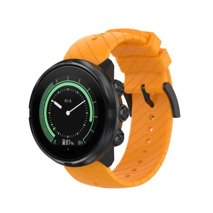 Bild 5,  Silikon Armband (24mm) Gul
