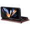AZNS AZNS Galaxy Z Fold 5 Fodral PU-Läder Brun