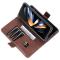 AZNS AZNS Galaxy Z Fold 5 Fodral PU-Läder Brun