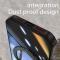  iPhone 16 Plus Skal MagSafe Kickstand Transparent / Svart