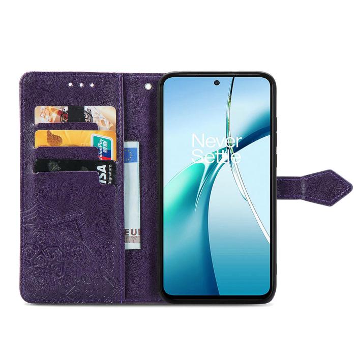 Bild 2,  Xiaomi 17T Fodral Läder Mandala Lila