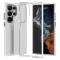  Samsung Galaxy S23 Ultra Skal Hybrid Bi-Color Vit/Transparent