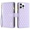 BINFEN BINFEN iPhone 16 Pro Max Fodral Diamond Multifunktionell Lila