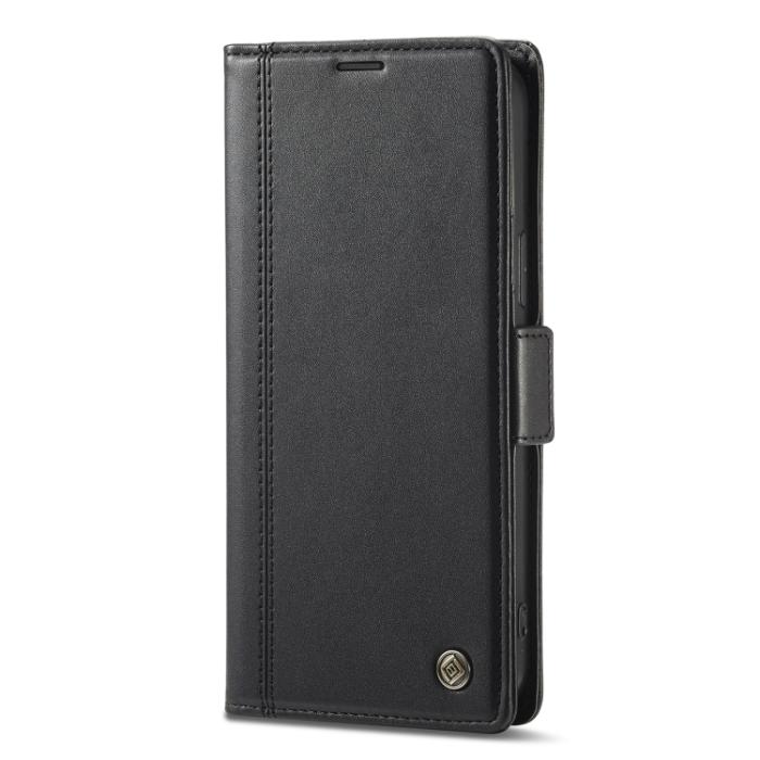 Bild 3, LC.IMEEKE LC.IMEEKE iPhone 14 Plus Fodral Läder Svart