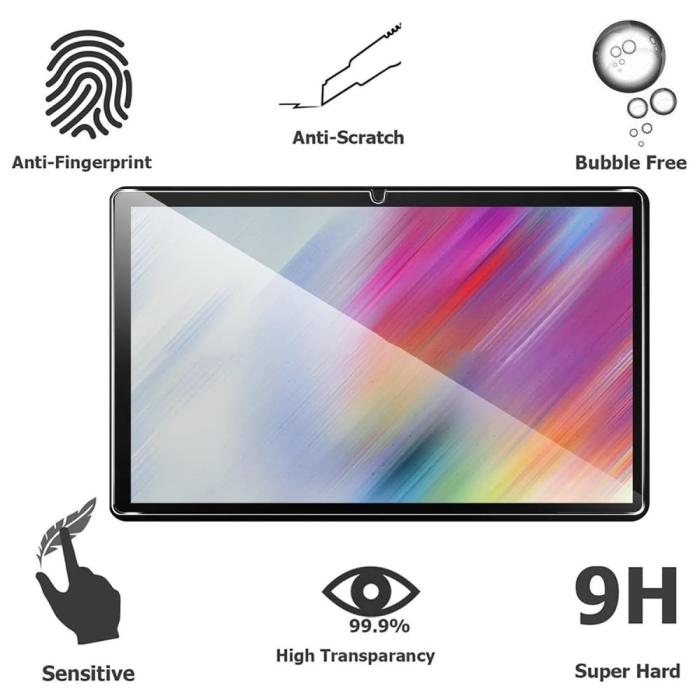 Bild 3,  Samsung Galaxy Tab A11 Plus / A9 Plus Härdat Glas Skärmskydd