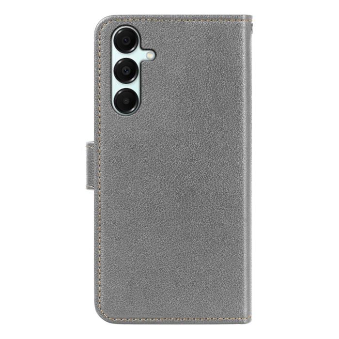 Bild 6,  Samsung Galaxy A27 Plånboksfodral Läder Grå