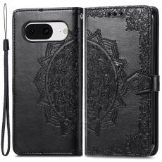  Google Pixel 8 Fodral Mandala Blossom Svart