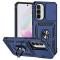  Samsung Galaxy A56 5G/A36 5G Skal CamShield Ring Hybrid Blå