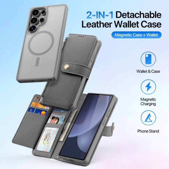 Bild 3, DUX DUCIS DUX DUCIS Galaxy S25 Ultra 2in1 Magnet Fodral Lawa Series